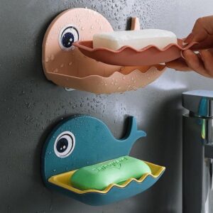 Fish shape soap holder