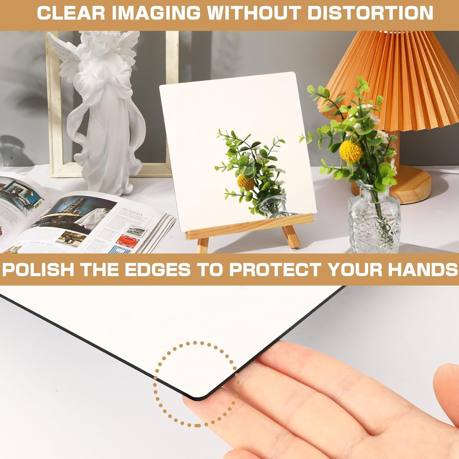Plastic Mirror Square - Image 3