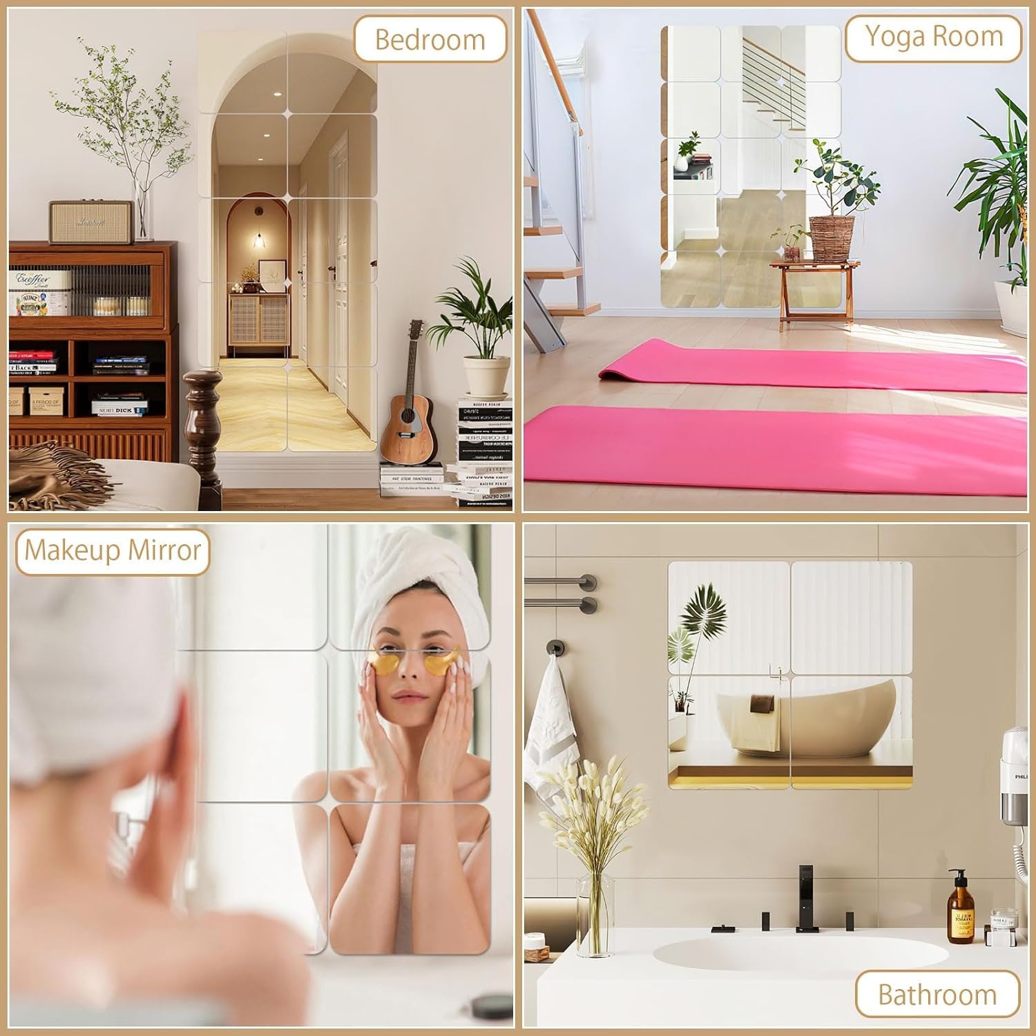 Plastic Mirror Square