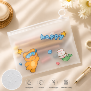 printed zipper pouch