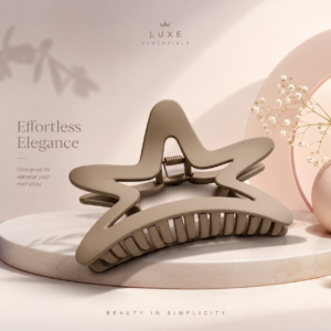 womens korean catch clip-matte