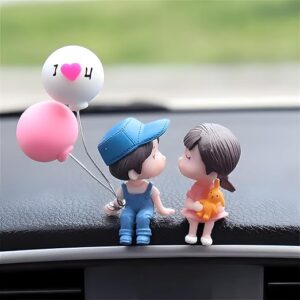 Cute car decoration couple