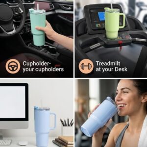 1200ML Tumbler With straw
