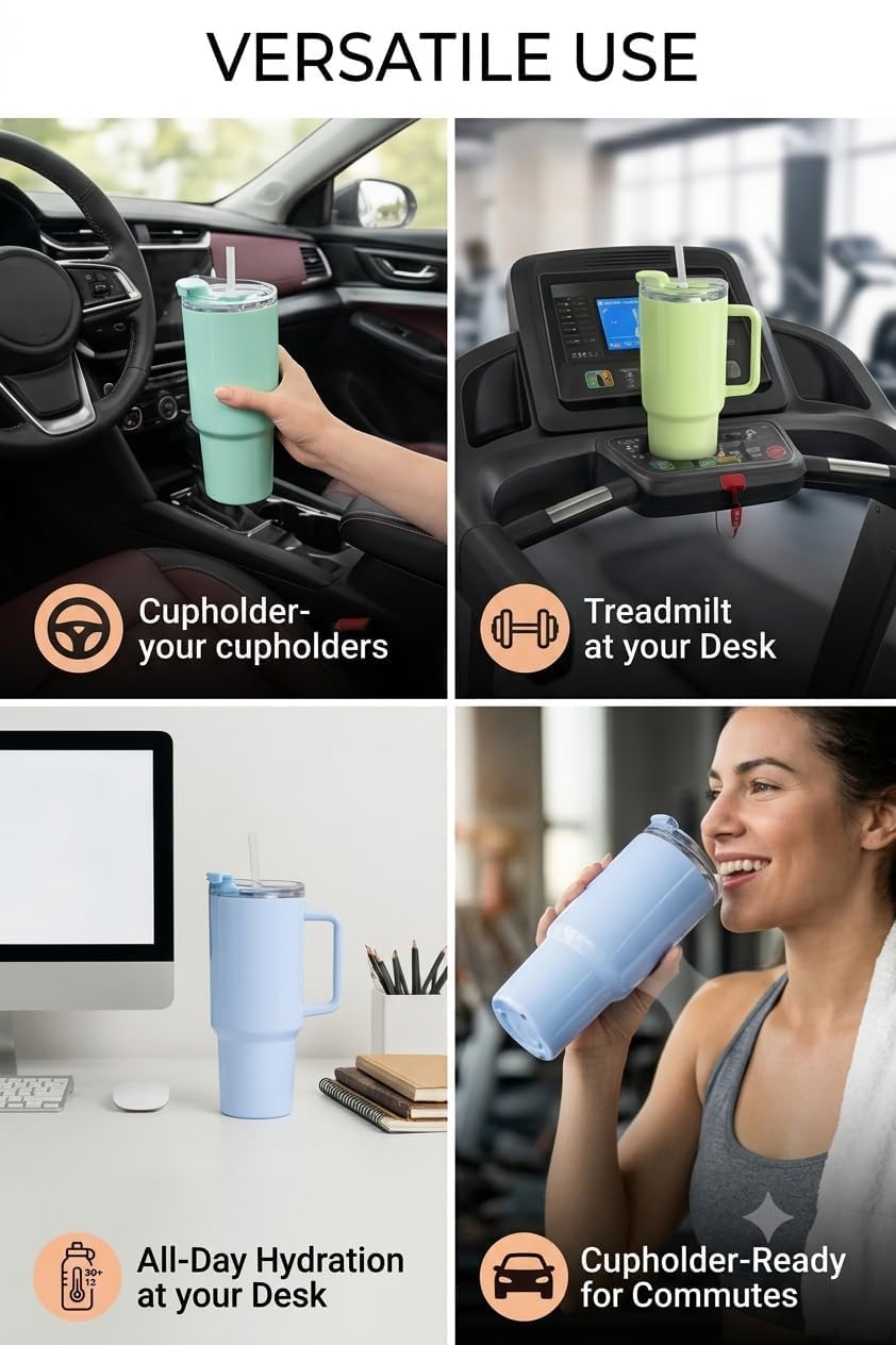 1200ML Tumbler With straw